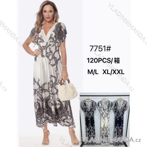 Plus Size Women's Long Stretch Pants (XL/2XL ONE SIZE) ITALIAN FASHION IMC22810