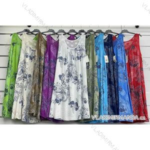 Women's long sleeve cotton tunic (S/M/L ONE SIZE) ITALIAN FASHION IMWCP25041