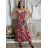Long summer icecool strapless dress for women (M/L-XL/2XL) AINUOSI ITALIAN FASHION IMB23H02