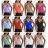 Women's short sleeve summer casual dress (S/M/L ONE SIZE) ITALIAN FASHION IMWGB25022