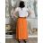 Women's long skirt (S/M/L ONE SIZE) ITALIAN FASHION IMWBL25483