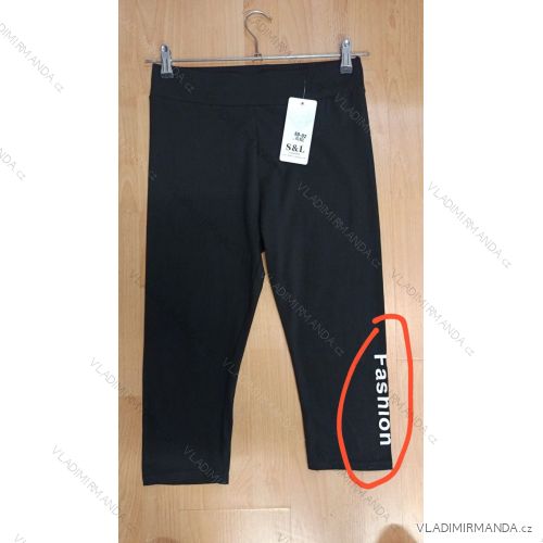 Women's 3/4 leggings (M-2XL) SAL SMILING SAL25DP-02