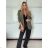 Women's long sleeve jacket (S/M ONE SIZE) ITALIAN FASHION IMPDY23MDUE991838 -   růžová světlá -   S / M