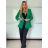 Women's long sleeve jacket (S/M ONE SIZE) ITALIAN FASHION IMPDY23MDUE991838 -   růžová světlá -   S / M