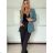 Women's long sleeve jacket (S/M ONE SIZE) ITALIAN FASHION IMPDY23MDUE991838 -   růžová světlá -   S / M