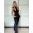 Women's Medium Length Skirt (S/M ONE SIZE) ITALIAN FASHION IMM23HG3154 Dark beige XS/S/M