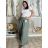 Elegant trousers with belt for women (S/M/L ONE SIZE) ITALIAN FASHION IM425057