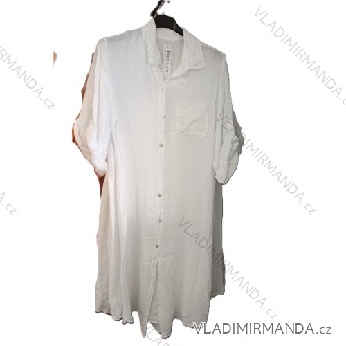 Summer shirt women's dress (uni s / m) ITALIAN MODA IM719330 -   white -   S / M / L
