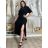 Women's Knitted Sweater Dress Set (S/M ONE SIZE) ITALIAN FASHION IMWE223972