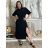 Women's Knitted Sweater Dress Set (S/M ONE SIZE) ITALIAN FASHION IMWE223972 S / M / L beige