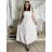 Women's long sleeve furry sweater (S/M/L ONE SIZE) ITALIAN FASHION IMWCH25116 M / L white