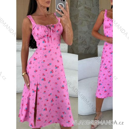 Šaty elegantní košilové dlouhý rukáv dámské (S/M ONE SIZE) ITALSKÁ MÓDA IMWY21734