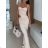 Elegant strapless crop top and long skirt set for women (XS/S/M ONE SIZE) ITALIAN FASHION IMWGB252279