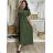 Elegant trousers with belt for women (S/M/L ONE SIZE) ITALIAN FASHION IM425057