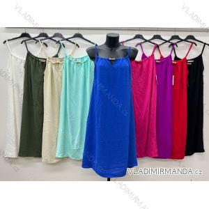 Women's Plus Size Long Warm Long Sleeve Dress (50/52/54 ONE SIZE) ITALIAN FASHION IM424636