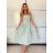 Women's short sleeve summer casual dress (S/M/L ONE SIZE) ITALIAN FASHION IMWGB25022