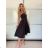 Women's short sleeve summer casual dress (S/M/L ONE SIZE) ITALIAN FASHION IMWGB25022 -   light green -   S / M