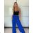 Women's long summer trousers (S/M/L ONE SIZE) ITALIAN FASHION IMWCM252259