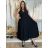 Women's summer short sleeve dress (44/46/48 ONE SIZE) ITALIAN FASHION IM424287