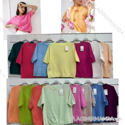 Women's long sleeve tunic (S/M/L ONE SIZE) ITALIAN FASHION IMWCP25NEAPOL