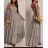 Women's short sleeve summer casual dress (S/M/L ONE SIZE) ITALIAN FASHION IMWGB25022
