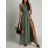 Women's short sleeve summer casual dress (S/M/L ONE SIZE) ITALIAN FASHION IMWGB25022 růžová světlá XS/S/M