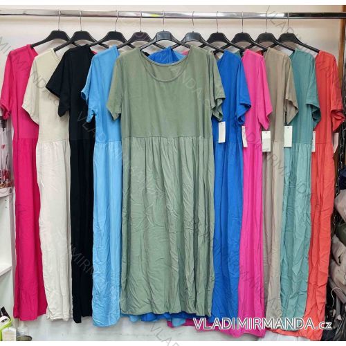 Women's Long Sleeve Knitted Sweater (S/M ONE SIZE) ITALIAN FASHION IMWDT23005
