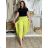 Women's Summer Aladinka Long Pants (S/M/L ONE SIZE) ITALIAN FASHION IMD24029
