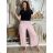 Women's Summer Aladinka Long Pants (S/M/L ONE SIZE) ITALIAN FASHION IMD24029