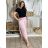 Women's Summer Aladinka Long Pants (S/M/L ONE SIZE) ITALIAN FASHION IMD24029