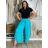 Women's long summer oversize pants (S/M/L ONE SIZE) ITALIAN FASHION IM425271 M/L/XL Royal blue