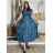 Women's Elegant Glitter Long Sleeve Dress (S/M/L/XL ONE SIZE) ITALIAN FASHION IMBM22010