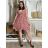 Women's icecool sleeveless summer dress (M/L, XL/2XL) AINUOSI ITALIAN FASHION IMB23XJ-1110