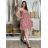 Women's icecool sleeveless summer dress (M/L, XL/2XL) AINUOSI ITALIAN FASHION IMB23XJ-1110