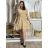 Women's icecool sleeveless summer dress (M/L, XL/2XL) AINUOSI ITALIAN FASHION IMB23XJ-1110
