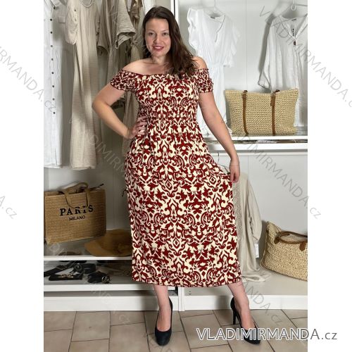 Women's long sleeve furry sweater (S/M/L ONE SIZE) ITALIAN FASHION IMWCH25116 XL/2XL wine