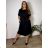 Women's Plus Size Long Warm Long Sleeve Dress (50/52/54 ONE SIZE) ITALIAN FASHION IM424636 46/48/50 wine