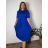 Women's Plus Size Long Warm Long Sleeve Dress (50/52/54 ONE SIZE) ITALIAN FASHION IM424636 46/48/50 wine