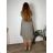 Women's Plus Size Long Warm Long Sleeve Dress (50/52/54 ONE SIZE) ITALIAN FASHION IM424636