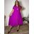 Women's elegant party long sleeve dress (S/M ONE SIZE) ITALIAN FASHION IM322282