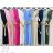 Summer dress oval short sleeve women's oversized (50/52/54 ONE SIZE) ITALIAN FASHION IM425011