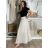 Women's Warm Long Sleeve Dress (L / XL ONE SIZE) ITALIAN FASHION IM421MIA S / M / L beige