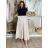 Women's Warm Long Sleeve Dress (L / XL ONE SIZE) ITALIAN FASHION IM421MIA S / M / L beige