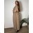 Elegant trousers with belt for women (S/M/L ONE SIZE) ITALIAN FASHION IM425057  black