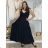 Long casual short sleeve women's dress, oversized (42/44/46 ONE SIZE) ITALIAN FASHION IMD2525370