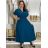 Elegant trousers with belt for women (S/M/L ONE SIZE) ITALIAN FASHION IM425057