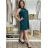 Women's short summer icecool sleeveless dress (S/M ONE SIZE) ITALIAN FASHION IMM23177 -   dark blue -   S / M / L