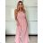 Women's short sleeve summer casual dress (S/M/L ONE SIZE) ITALIAN FASHION IMWGB25022