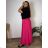 Women's long skirt (48/50 ONE SIZE) ITALIAN FASHION IM424423 46/48/50 dark pink
