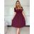 Short summer long sleeve women's dress, oversized (54/56/58 ONE SIZE) ITALIAN FASHION IM425070